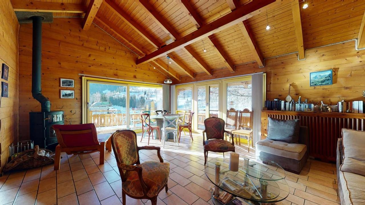 Chalet In The Heart Of The Val D'Anniviers Resort Saint-Jean Buitenkant foto