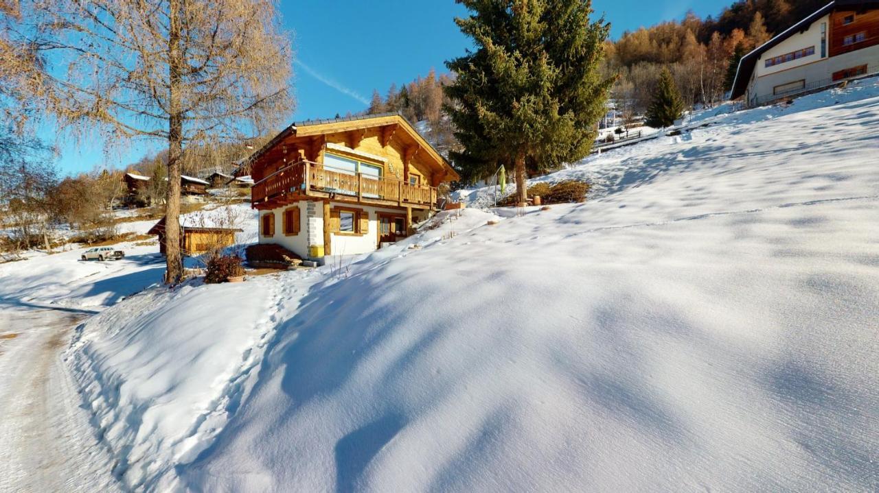 Chalet In The Heart Of The Val D'Anniviers Resort Saint-Jean Buitenkant foto