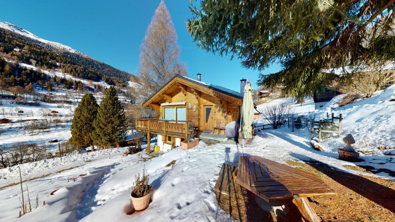 Chalet In The Heart Of The Val D'Anniviers Resort Saint-Jean Buitenkant foto